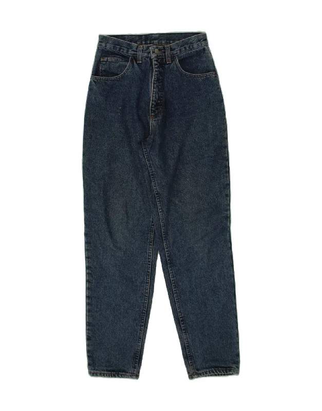 RIFLE Womens Tapered Jeans W29 L30  Blue Polyester