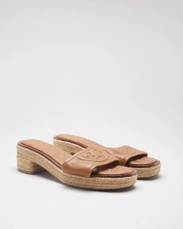 Brown Tory Burch Woven Sandals H&M pajama sets