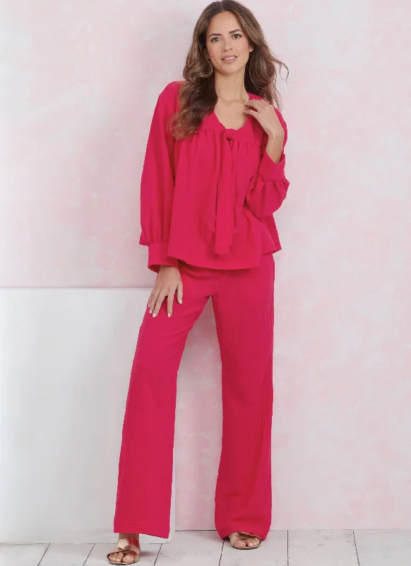 Simplicity Loungewear S9928 Personalized pajama sets