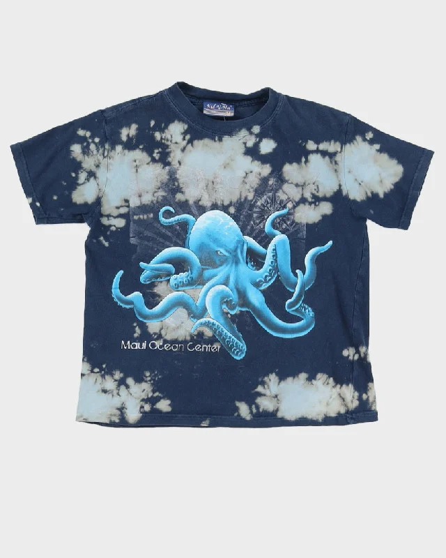 00s Maui Ocean Octopus Baby Tee - S/M Plus size pajama sets