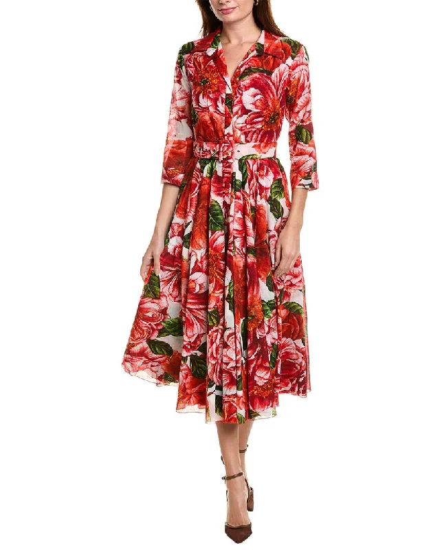 Samantha Sung Aster Midi Dress Vintage midi dresses