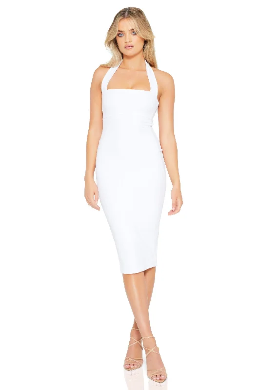 Nookie Boulevard Midi Dress - White Expensive midi dresses