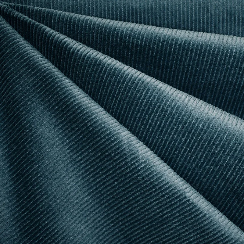 Stretch Mid Wale Corduroy Solid Ocean—Preorder Ruffled unclassified skirts