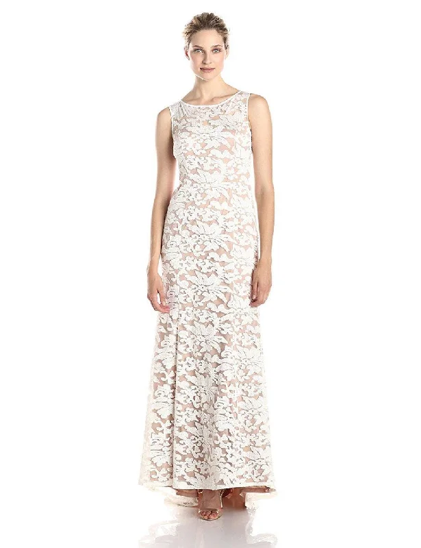 Adrianna Papell - 91906310 Embroidered Sleeveless Evening Gown Spring party dresses