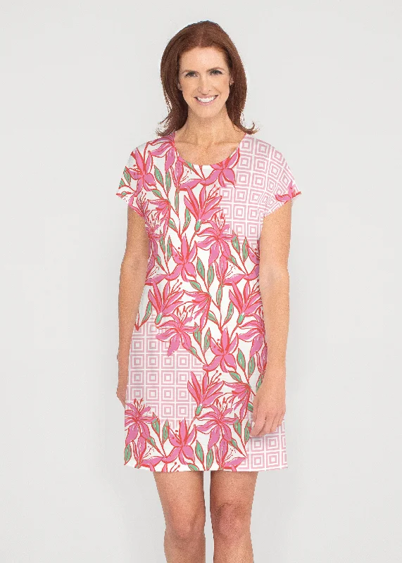 A lot of Lillies (8088) ~ Lucy Tee Dress Printed unclassified dresses