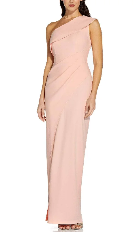 Adrianna Papell AP1E207896 - Asymmetrical Sheath Prom Dress Sleeveless unclassified dresses