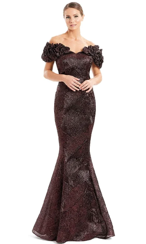 Alexander by Daymor - Metallic Evening Gown 1650 Comfortable unclassified dresses