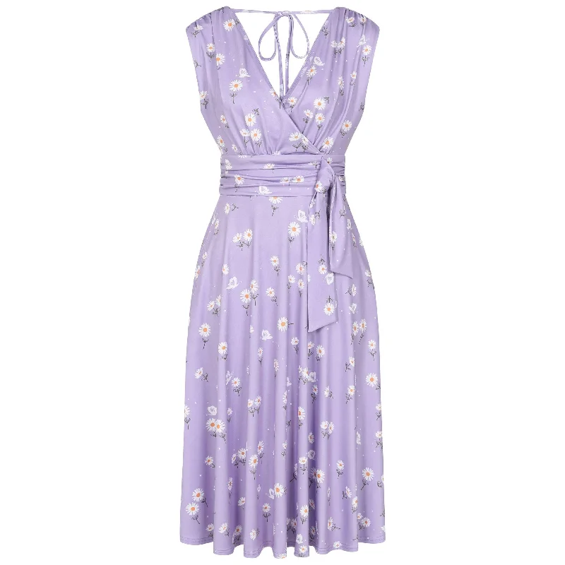 Arabella Dress - Daisy Lilac Neutral tone unclassified dresses