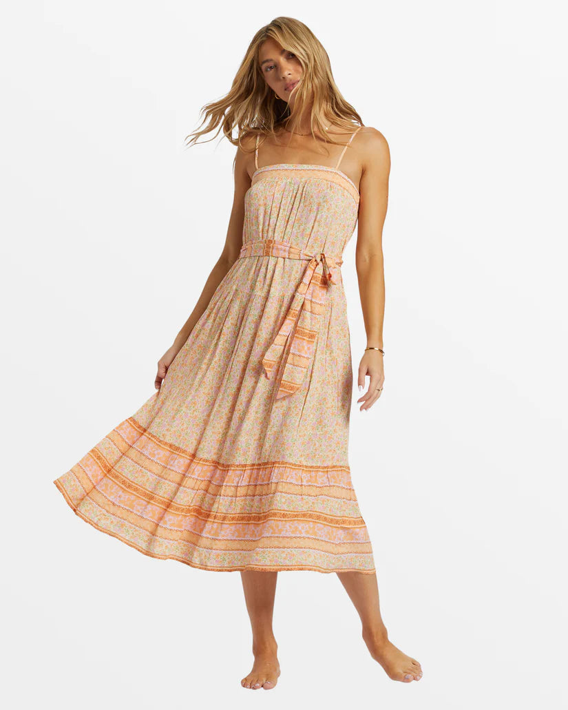 Billabong: Wish For Dress in Pink Dream Bold pattern unclassified dresses