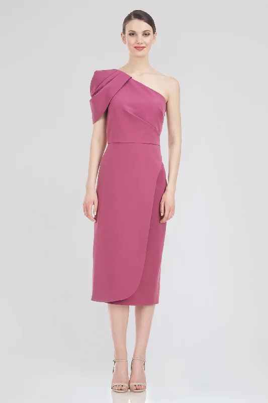 Brie Shoulder Draped Dress Party unclassified dresses