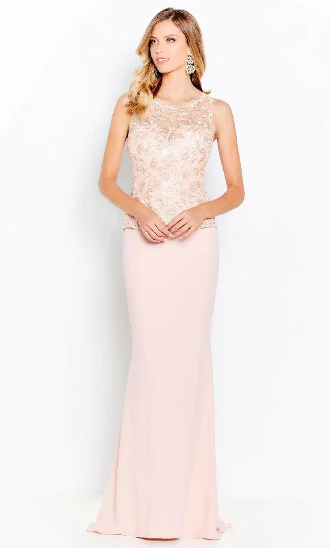 Cameron Blake 120606 - Illusion Bateau Sheath Formal Gown Cocktail unclassified dresses