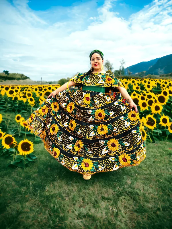 Chiapaneca Sunflowers Dress Popular unclassified dresses