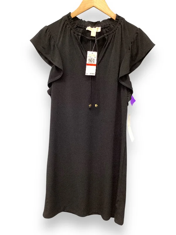 Dress Work By Calvin Klein In Black, Size: S Long sleeve unclassified dresses