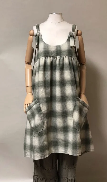 Arminda Pinafore in Flannel Boho unclassified dresses