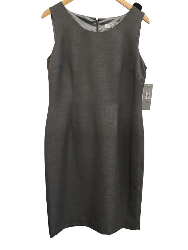 Grey Dress Work Kasper, Size 10 Flowy unclassified dresses