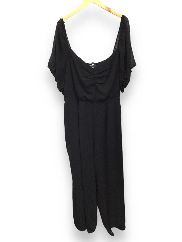 Jumpsuit By City Chic In Black Monochrome unclassified dresses