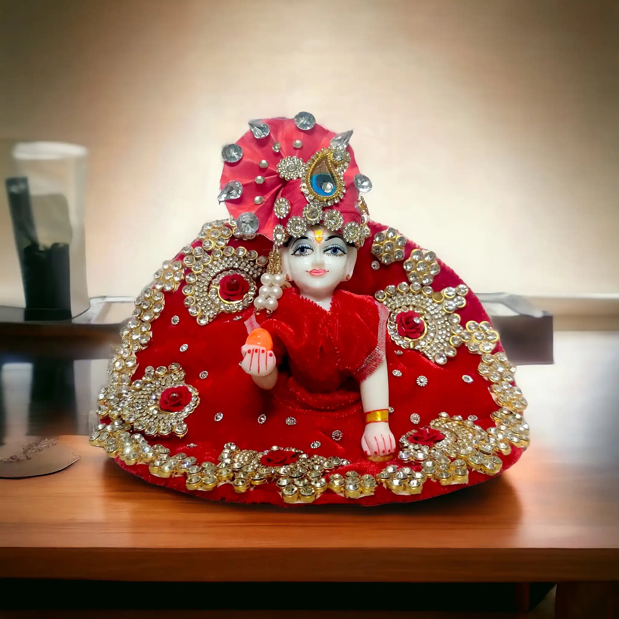 Laddu Gopal Ji Desginer Poshak | Bal Gopal Ji Heavy Poshak Velvet unclassified dresses