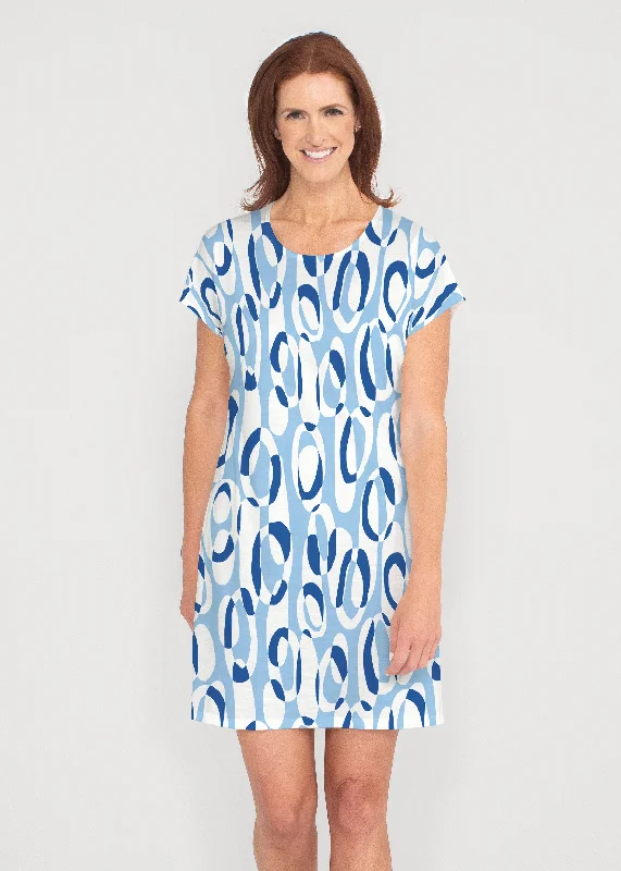 Loop ta Loop Blue (8086) ~ Lucy Tee Dress Spring unclassified dresses