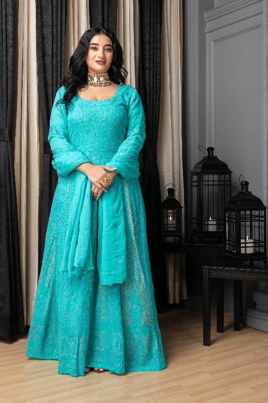 Neela Sheher Lucknowi Dress Flowy unclassified dresses