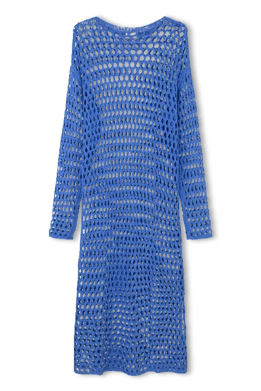 Sky Crochet Knit Dress Best-selling unclassified dresses