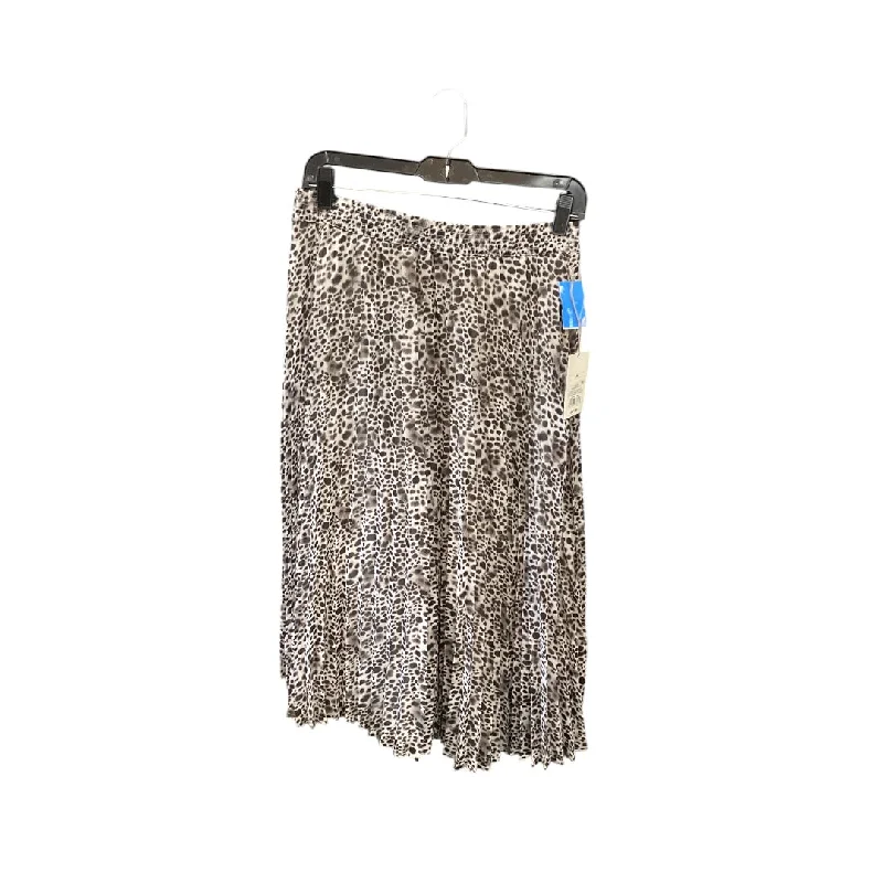 Skirt Maxi By A New Day In Animal Print, Size: M Boho Chic Maxi