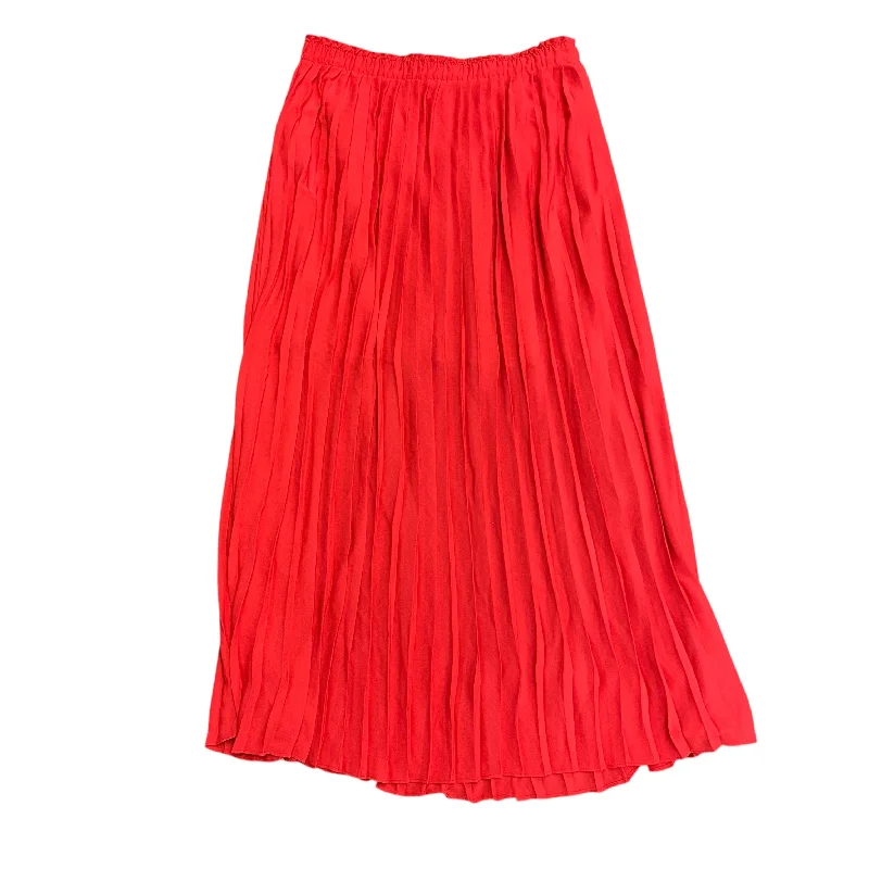 Skirt Maxi By J. Crew In Red, Size: 6 Casual Maxi Outfit