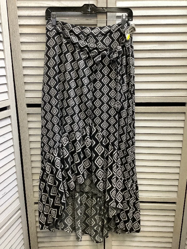 Skirt Maxi By Torrid In Black & White, Size: L Tartan Maxi Skirt