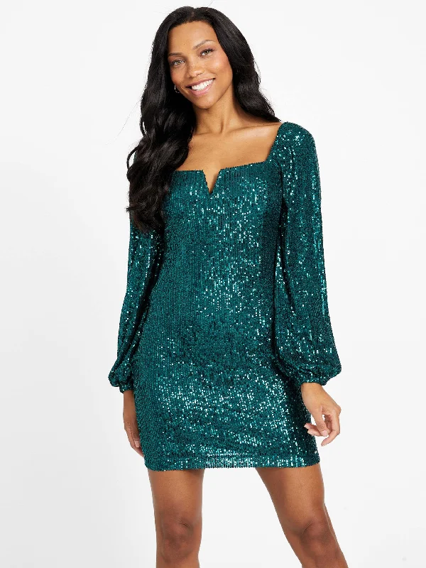 Shanti Sequin Dress Sequin Shift Dress